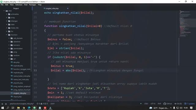 Cara Membuat Fungsi Mempersingkat Nilai Ribuan, Ratusan, Jutaan, Miliaran, Triliunan dll di PHP смотреть онлайн
