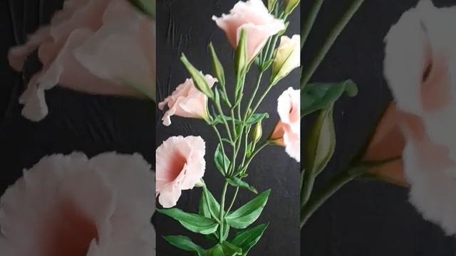 Эустома из холодного фарфора смотреть онлайн