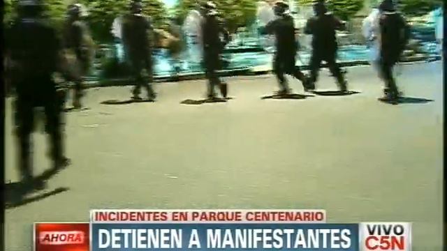 C5N - INCIDENTES Y TENSION EN EL PARQUE CENTENARIO смотреть онлайн