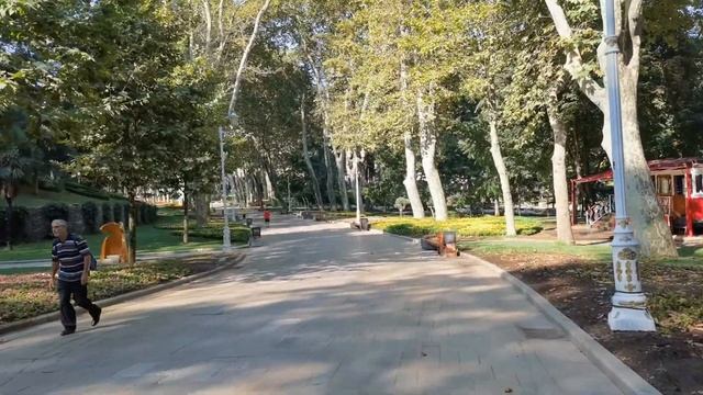 Стамбул. Парк Гюльхане (тур. Gülhane Parki) - 1 смотреть онлайн