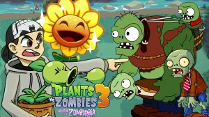 ПЕРВЫЙ ЗОМБИ ГАРГАНТЮА ► Plants vs. Zombies 3 Welcome to Zomburbia #3 ПвЗ 3 | PvZ 3
