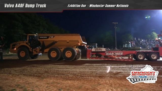Volvo A40F At Pulling Winchester May 31 2013