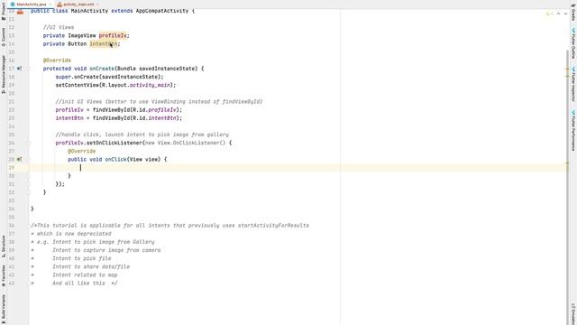 startActivityForResult Depreciated Solution | Android Studio | Java смотреть онлайн
