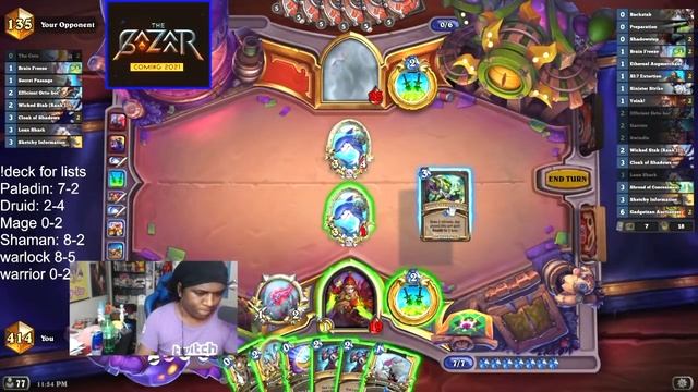 Auctioneer Miracle Rogue is INSANE!! - United in Stormwind release decks - PizzaHS смотреть онлайн
