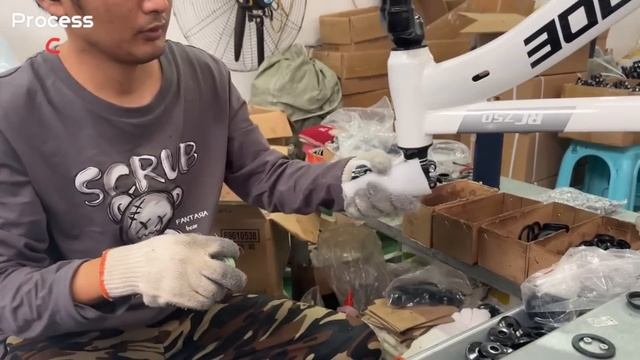 Сборка ашанбайков в Китае