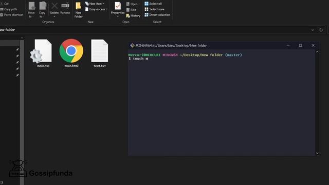 Edit text files with Git Bash | Use of git bash смотреть онлайн