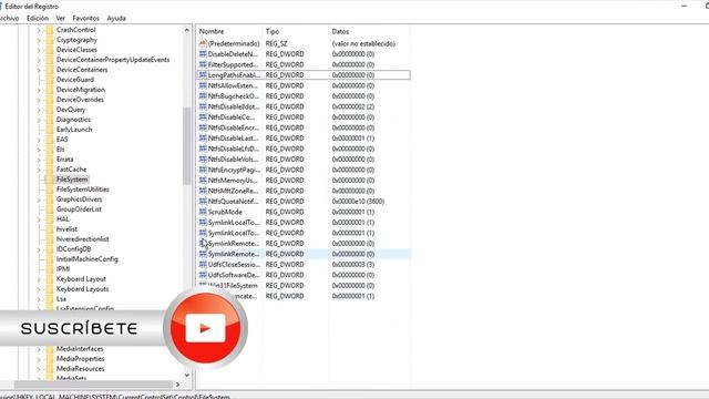 [Tutorial] Cómo eliminar límite de ruta de acceso demasiado larga en Windows 10 смотреть онлайн