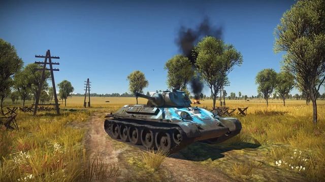 Wallpaper Engine ➤ War Thunder [T-34] • (PС) [Animated Background] ツ смотреть онлайн