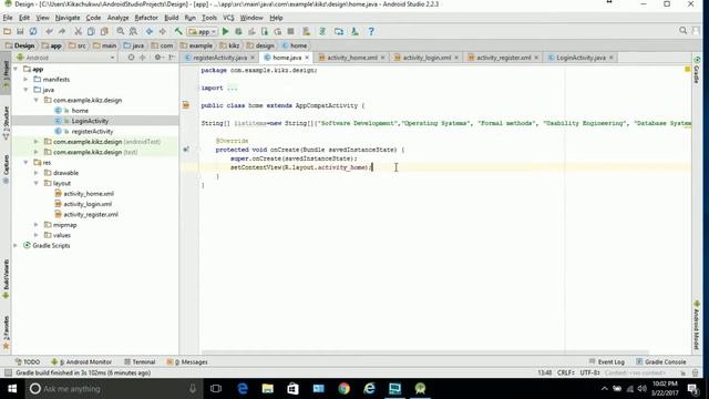 How to design a list view on android studio смотреть онлайн