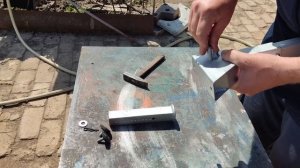 Складная опора для прицепа.