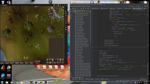 [OSRS] Botting to Max with Python - Episode 1 - Old School Runescape - level 100 and 12 hours playe смотреть онлайн