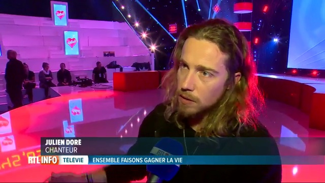 Julien Doré et Viginie Efira -surprise pour la grande soirée de clôture du Télévie - RTL Info-2017 смотреть онлайн