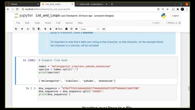 3.16. Using a delimiter to convert a String to a List смотреть онлайн