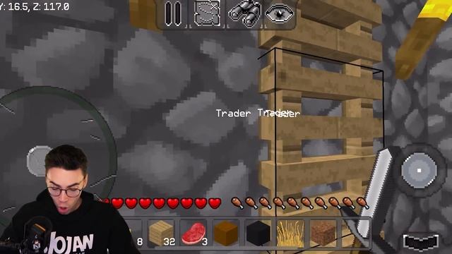 GRAM w PODRÓBKĘ MINECRAFT na TELEFON! смотреть онлайн