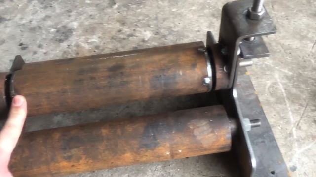 Прокаточные вальцы, прокаточный станок для обечаек и труб смотреть онлайн