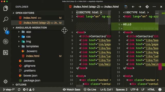 EP 2.4 - AngularJS Migration / Case Study / Sample Code For This Course смотреть онлайн