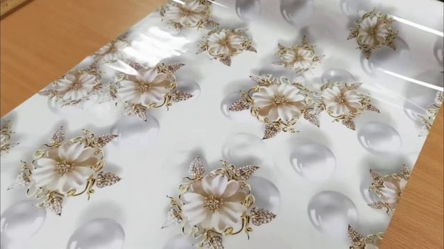 Жемчужина цветок шампань (Силиконовая скатерть гибкое стекло) купить