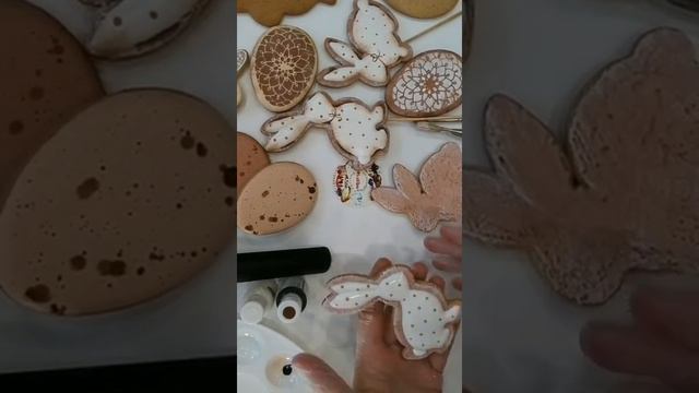 Пряники - Пасхальные зайчики. смотреть онлайн