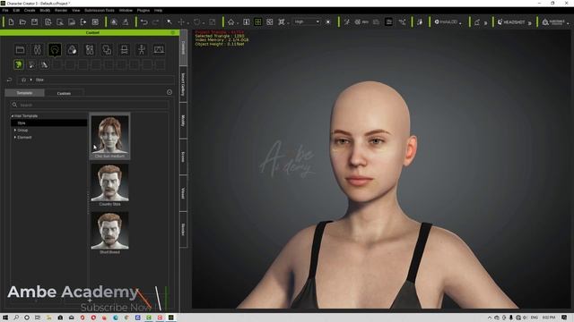 Character Creator 3 Tutorial - Content Manager смотреть онлайн
