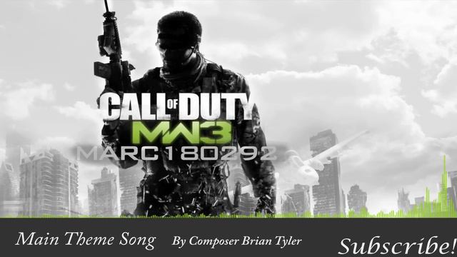 MW3 Soundtrack: Call Of Duty: MW3 (Theme Song) смотреть онлайн