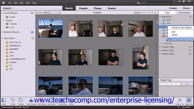 Adobe Photoshop Elements 12 Tutorial The Organizer Employee Group Training 2.14 смотреть онлайн