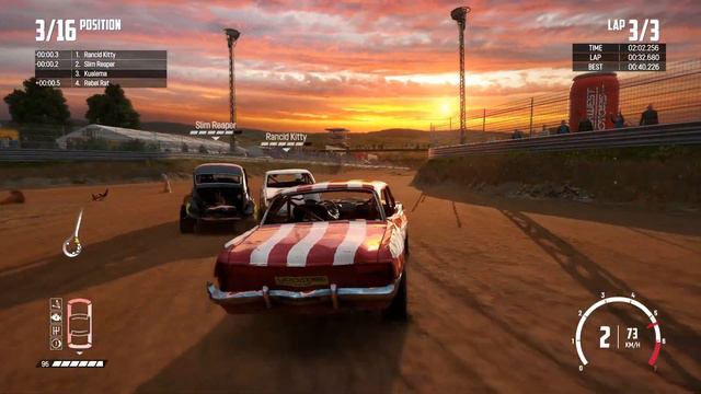 WRECKFEST Walkthrough Gameplay Part 5 - CANYON CRASHFEST