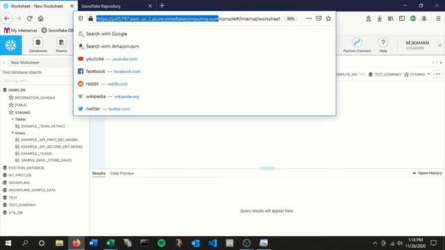 Connect to Snowflake through Microsoft Excel // ODBC смотреть онлайн
