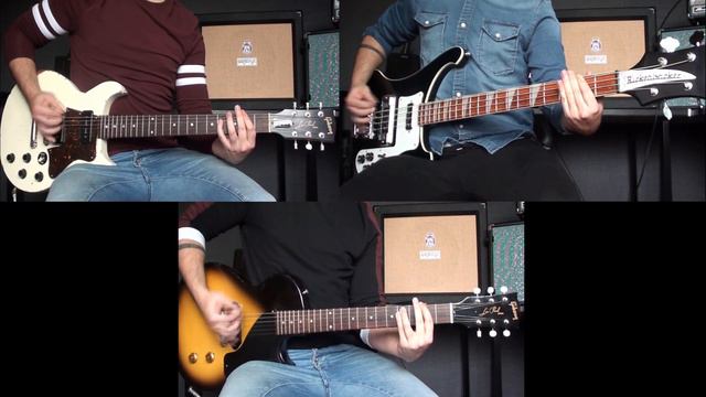 Green Day - Oh Yeah! cover (Rhythm+Lead+Bass w/ Billie Joe Gibson) смотреть онлайн