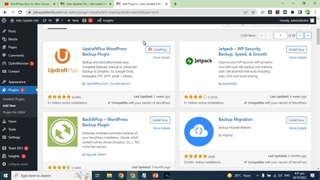 how to use updraftplus wordpress backup plugin? how to get wordpress backup? смотреть онлайн