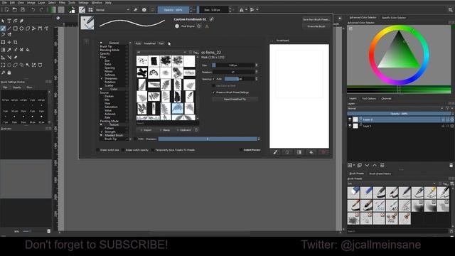 Krita Tutorial 4.1+: Import Photoshop Brushes смотреть онлайн