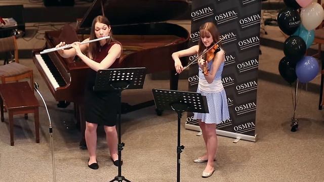 Leslie Ashworth (violin) & Sophie Lanthier (flute) - Hoffmeister Duet For Flute And Violin