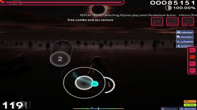 9mm Parabellum bullet - inferno (easy) (perfect) смотреть онлайн