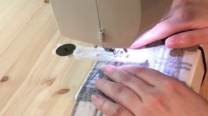 Как обработать петлю для пуговицы на швейной машинке Brother