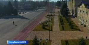 Километровая пешеходная зона появилась в центре села Кочубеевское