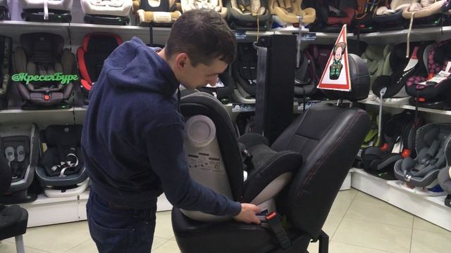 УСТАНОВКА ПРОТИВ ХОДА НА ISOFIX BELLA BABY BRETON в KRESELBURG.RU т.292-99-55 смотреть онлайн