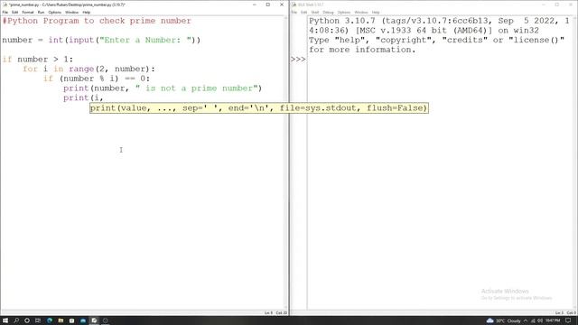 Python program to check prime number смотреть онлайн