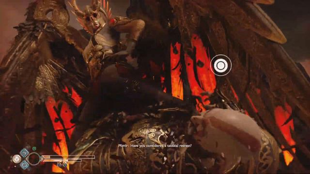 Kratos gets stepped on by a Valkyrie! смотреть онлайн