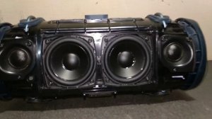 Ремонт динамиков jbl xtreme 2, хрипит динамик, замена подвеса, порвалась резинка на динамике