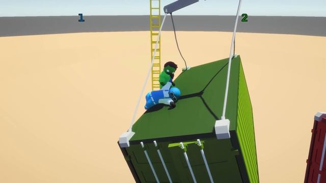 Gang Beasts - ПОШЛАЯ СЕРИЯ (Брейн и Даша) смотреть онлайн