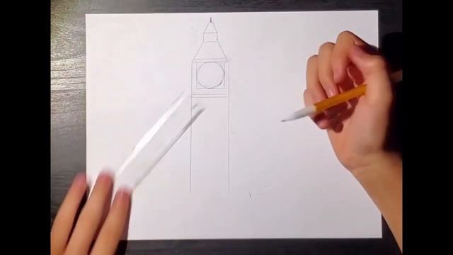 How to Draw The Big Ben! смотреть онлайн