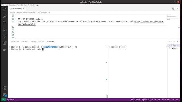 AMD GPU install Pytorch (2.0 or 1.13.1) - step by step guide and test run Pytorch смотреть онлайн
