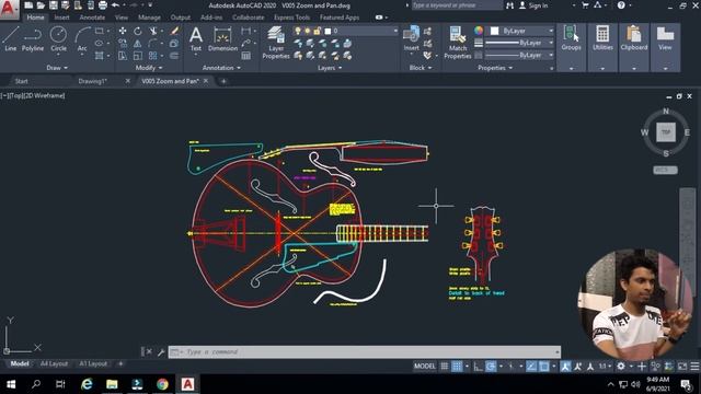 Zooming and Panning in AutoCAD - اردو / हिंदी` смотреть онлайн