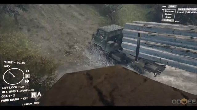 Spin Tires: Heavy Load Small Truck смотреть онлайн