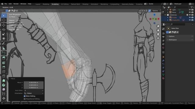Build a Barbarian Game Character in Blender From Scratch смотреть онлайн