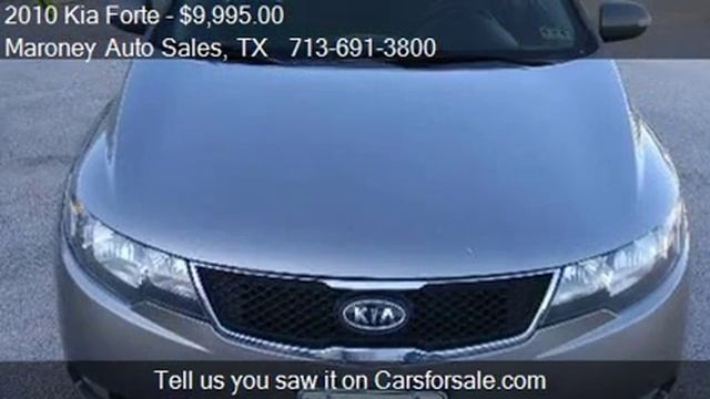 2010 Kia Forte SX 4dr Sedan 5A for sale in Houston, TX 77090 смотреть онлайн