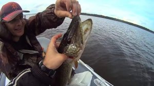 Ловим сегодня щуку с Сергеем, в секретном месте. MP4