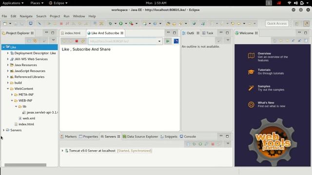 Java Servlet Project or Dynamite Web Project Run Without Error -02 смотреть онлайн