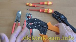 Инструмент электрика - спец.инструмент для сборки электрощитов