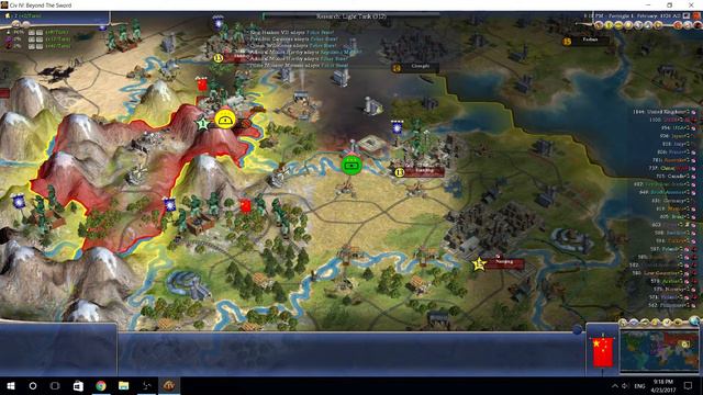 Civilization 4 Global Assault Mod People's Republic of China Gameplay смотреть онлайн