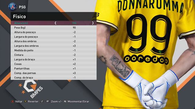 PES 2021 - NEW FACE AND HAIR GIANLUIGI DONNARUMMA + TATTOOS - 4K смотреть онлайн